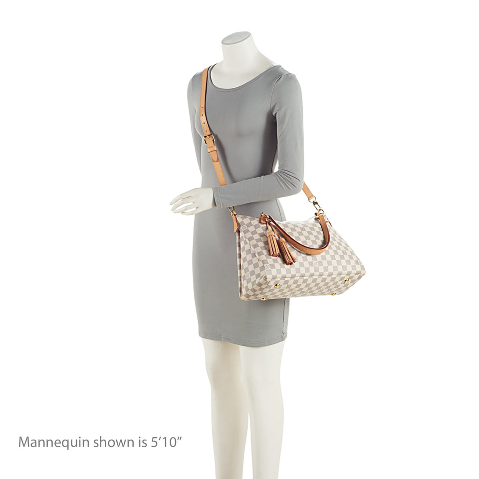 Louis Vuitton Damier Azur Lymington Tote (SHF-gbr1cz)