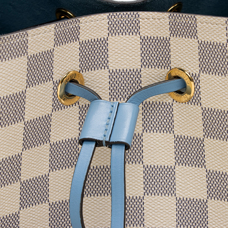 Louis Vuitton Damier Azur Neonoe Shoulder Bag (SHF-21425)
