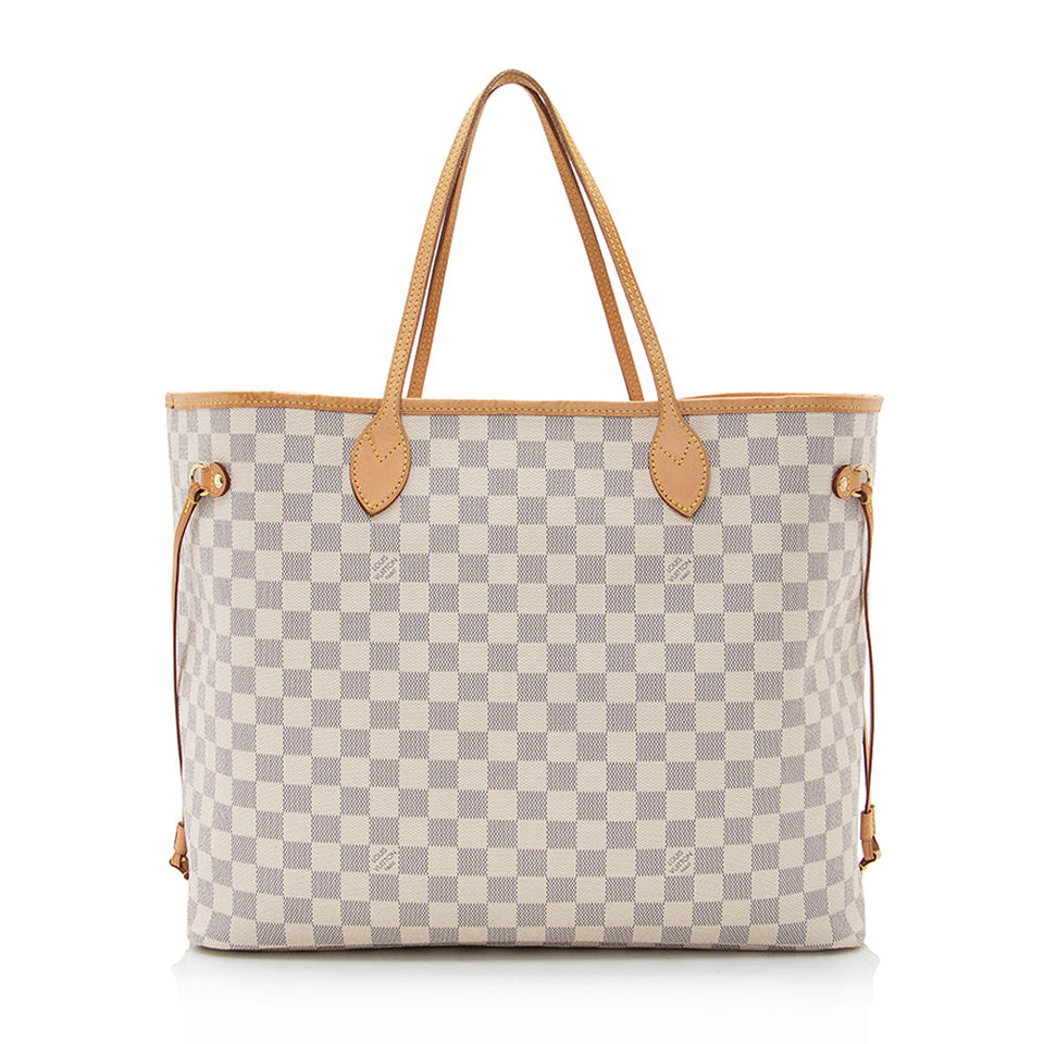 Louis Vuitton Damier Azur Neverfull GM Tote (SHF-21023)