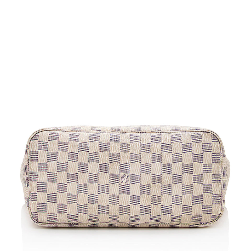 Louis Vuitton Damier Azur Neverfull MM Tote (SHF-19519)