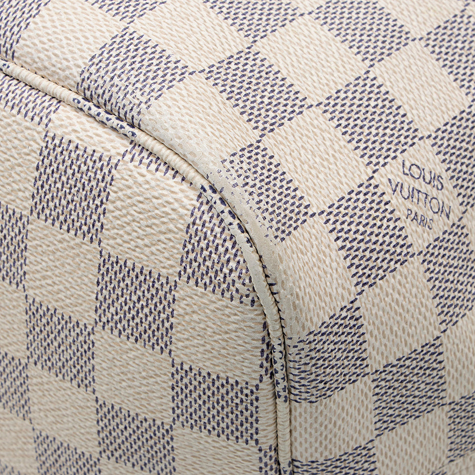 Louis Vuitton Damier Azur Neverfull MM Tote (SHF-21930)