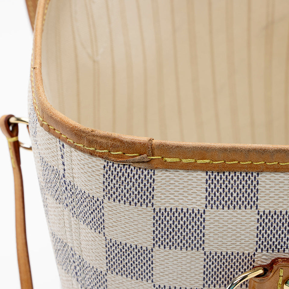 Louis Vuitton Damier Azur Neverfull MM Tote (SHF-21930)