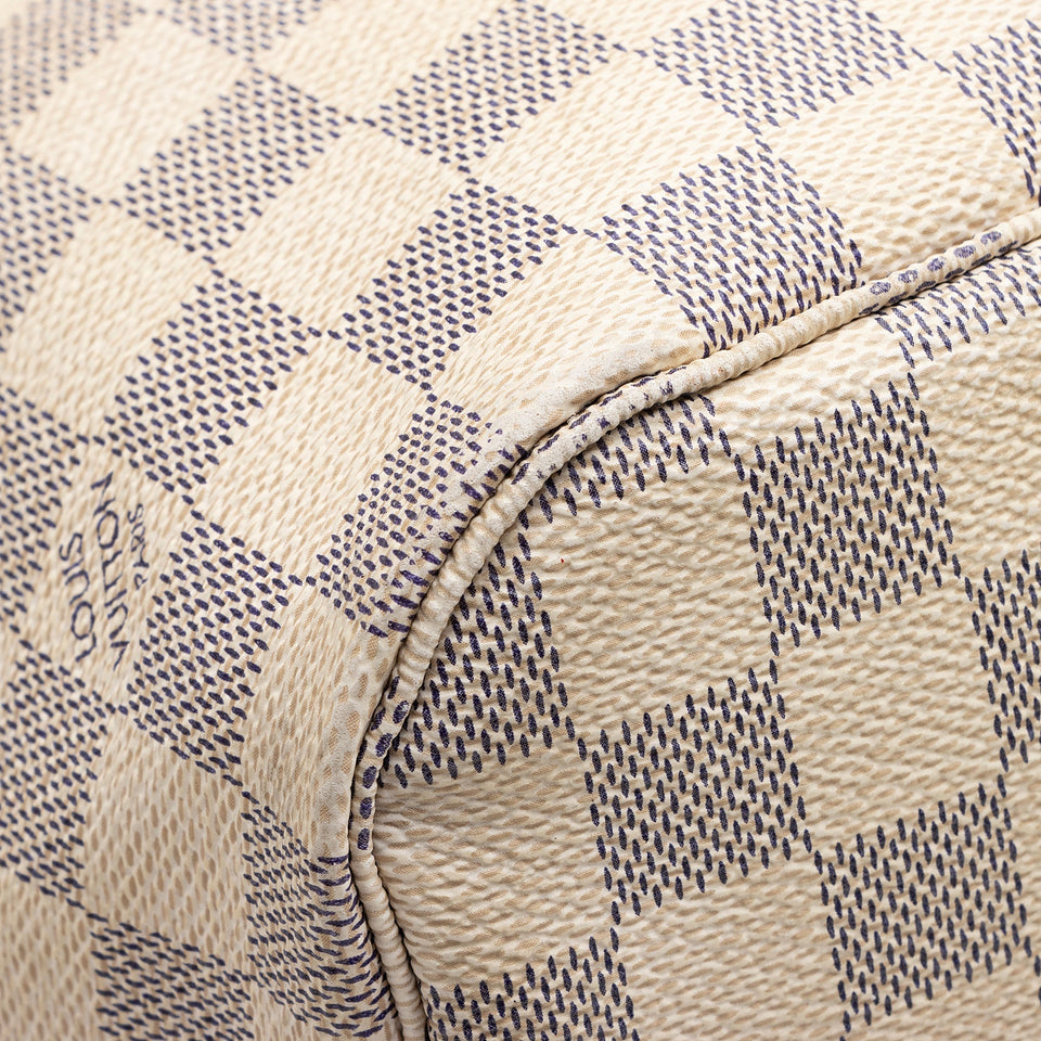 Louis Vuitton Damier Azur Neverfull MM Tote (SHF-22672)
