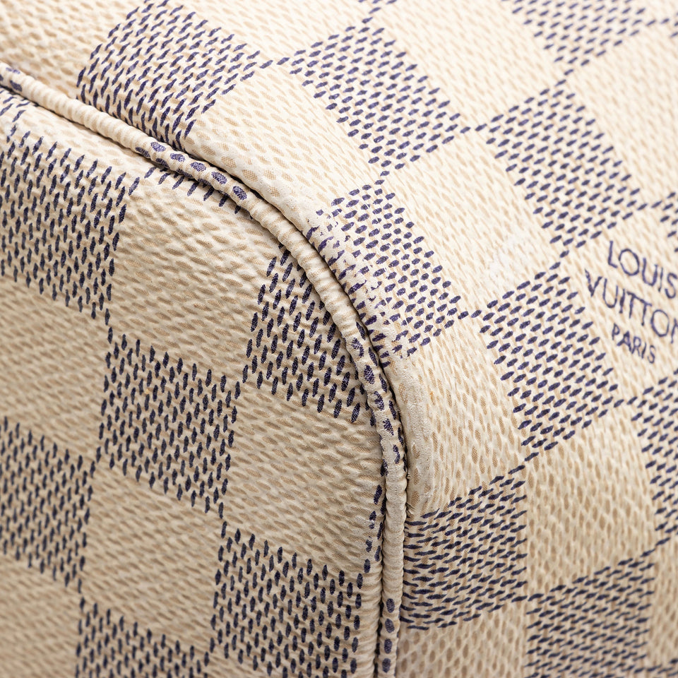 Louis Vuitton Damier Azur Neverfull MM Tote (SHF-22672)