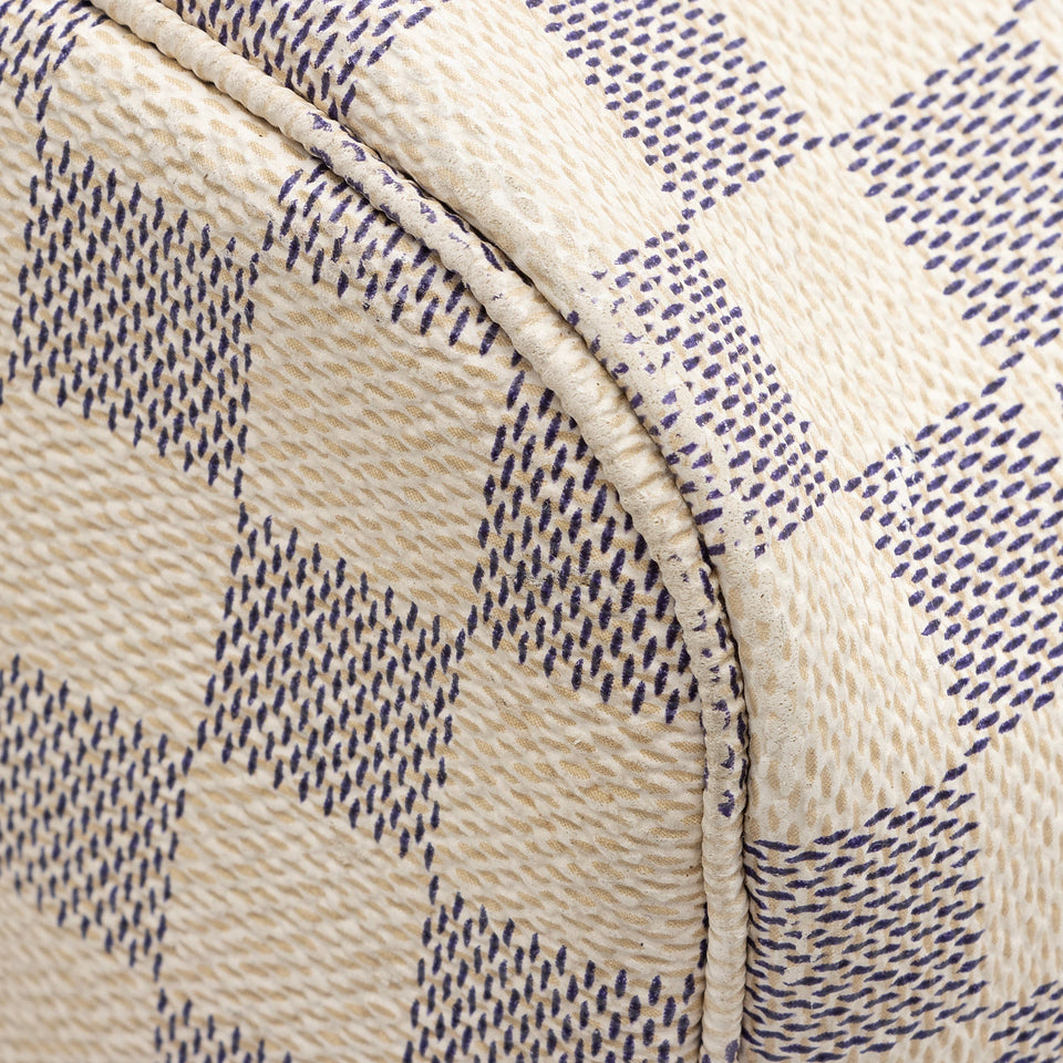 Louis Vuitton Damier Azur Neverfull MM Tote (SHF-UaNXaa)