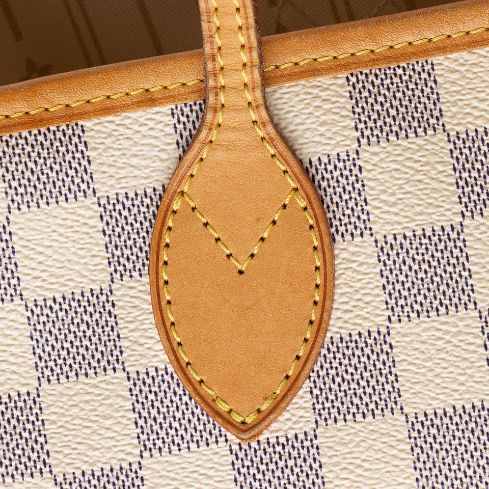 Louis Vuitton Damier Azur Neverfull MM Tote (SHF-76IDSl)