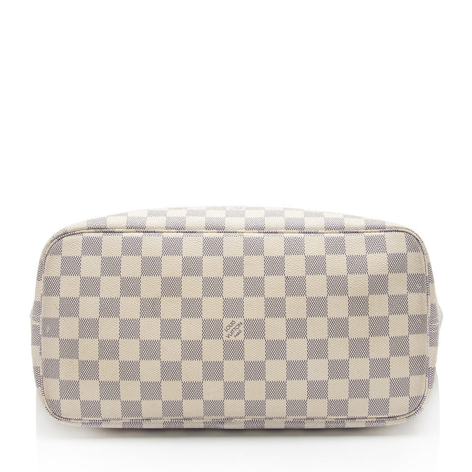Louis Vuitton Damier Azur Neverfull MM Tote (SHG-AOeI8u)