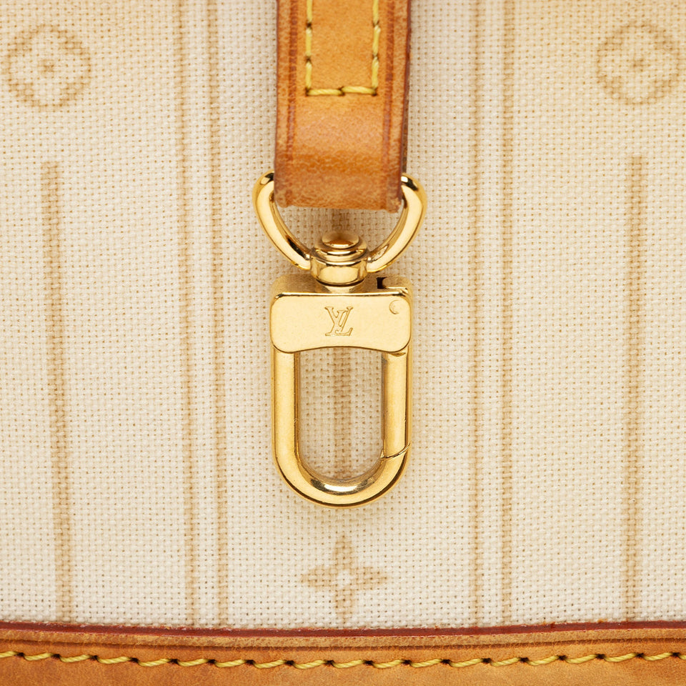 Louis Vuitton Damier Azur Neverfull MM Tote (SHG-AOeI8u)