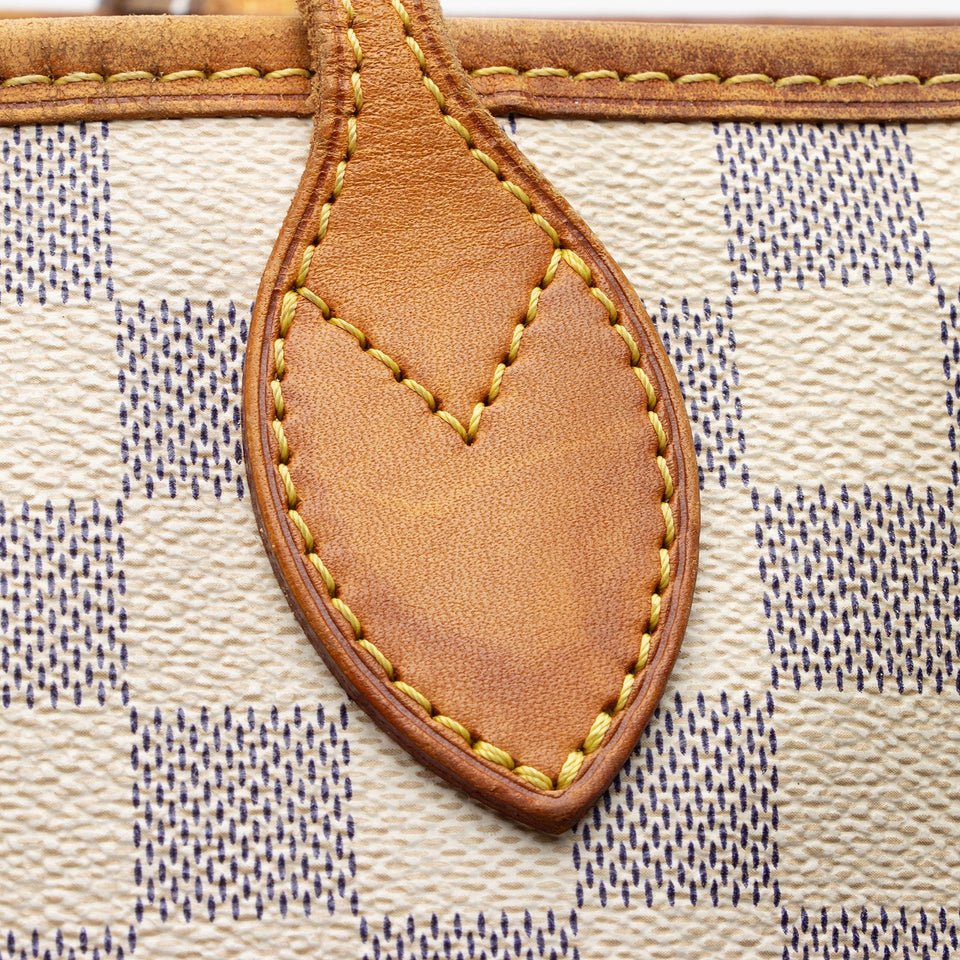 Louis Vuitton Damier Azur Neverfull MM Tote (SHG-AOeI8u)