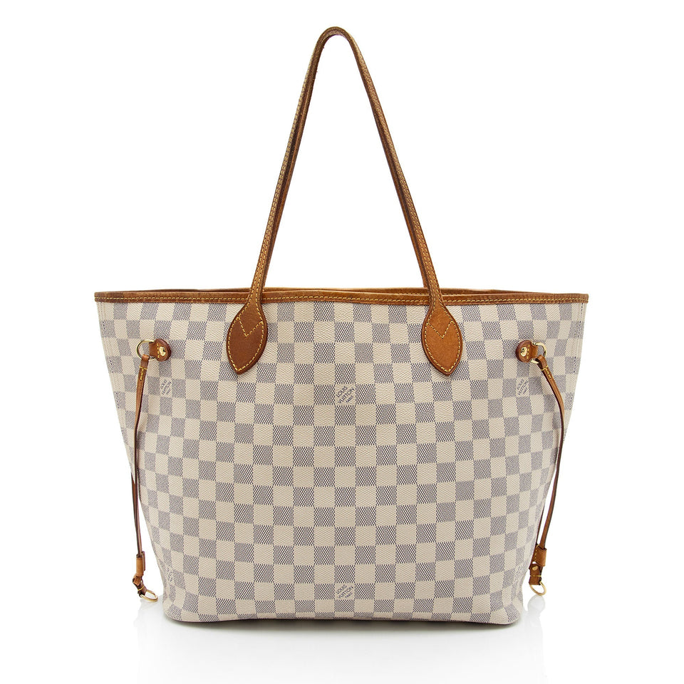 Louis Vuitton Damier Azur Neverfull MM Tote (SHG-AOeI8u)