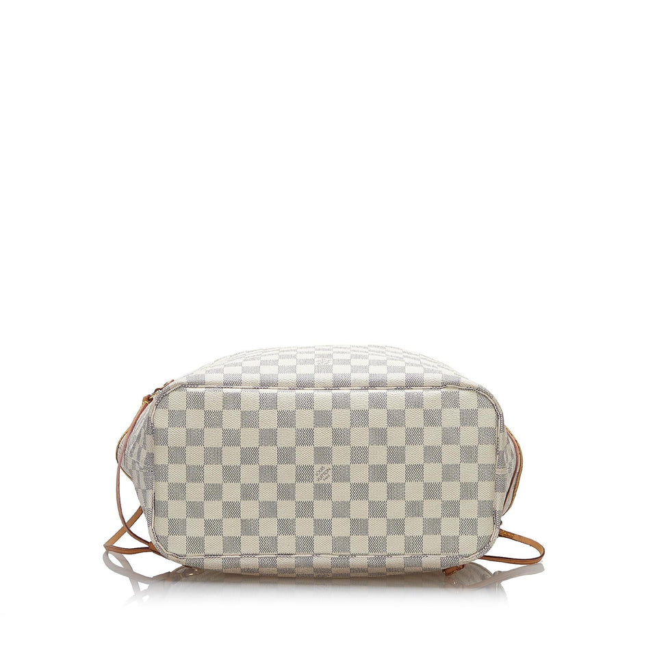 Louis Vuitton Damier Azur Neverfull MM (SHG-37164)