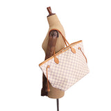 Louis Vuitton Damier Azur Neverfull MM (SHG-u6qcDD)