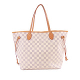 Louis Vuitton Damier Azur Neverfull MM (SHG-u6qcDD)