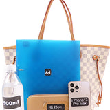 Louis Vuitton Damier Azur Neverfull MM (SHG-u6qcDD)