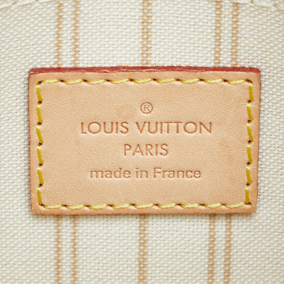 Louis Vuitton Damier Azur Neverfull MM (SHG-pQ1EGp)