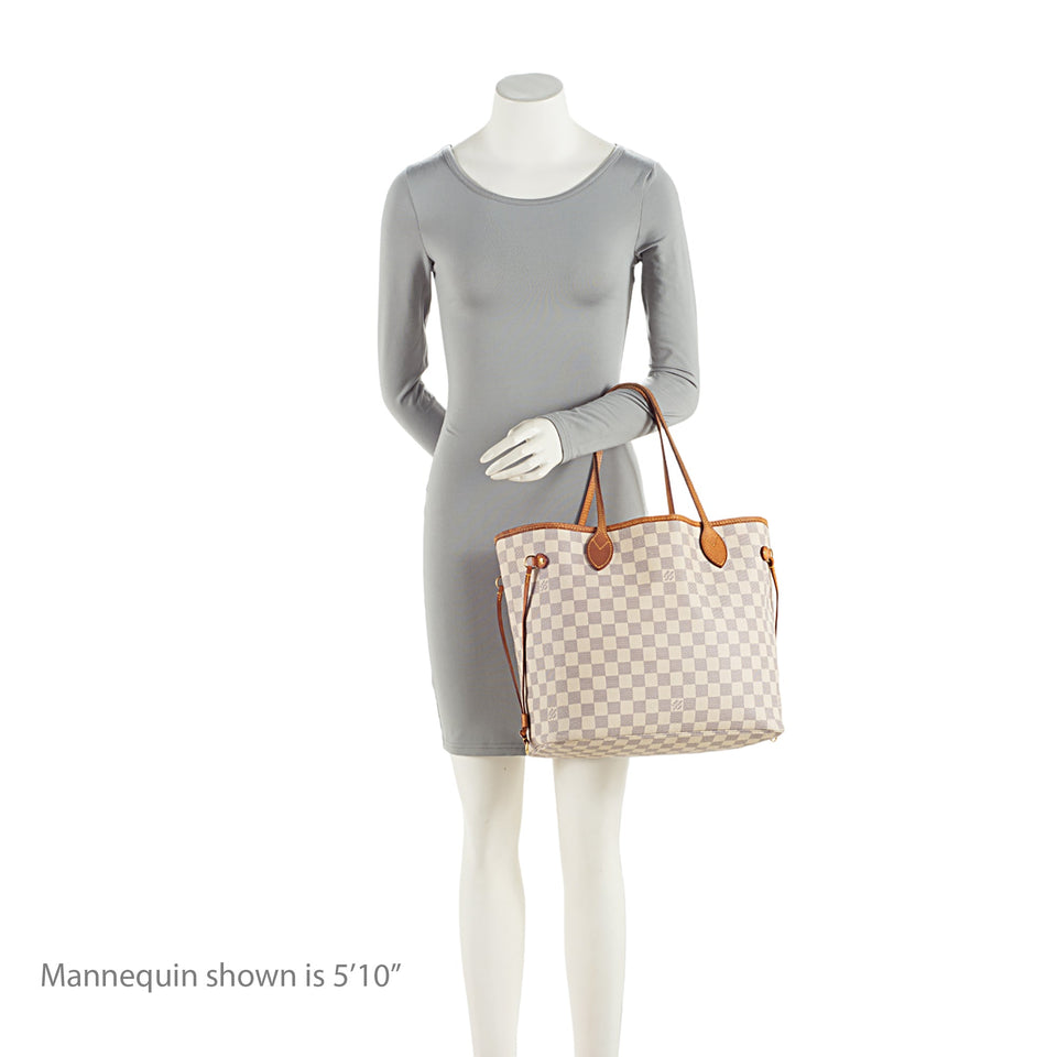 Louis Vuitton Damier Azur Neverfull MM Tote (SHG-AOeI8u)