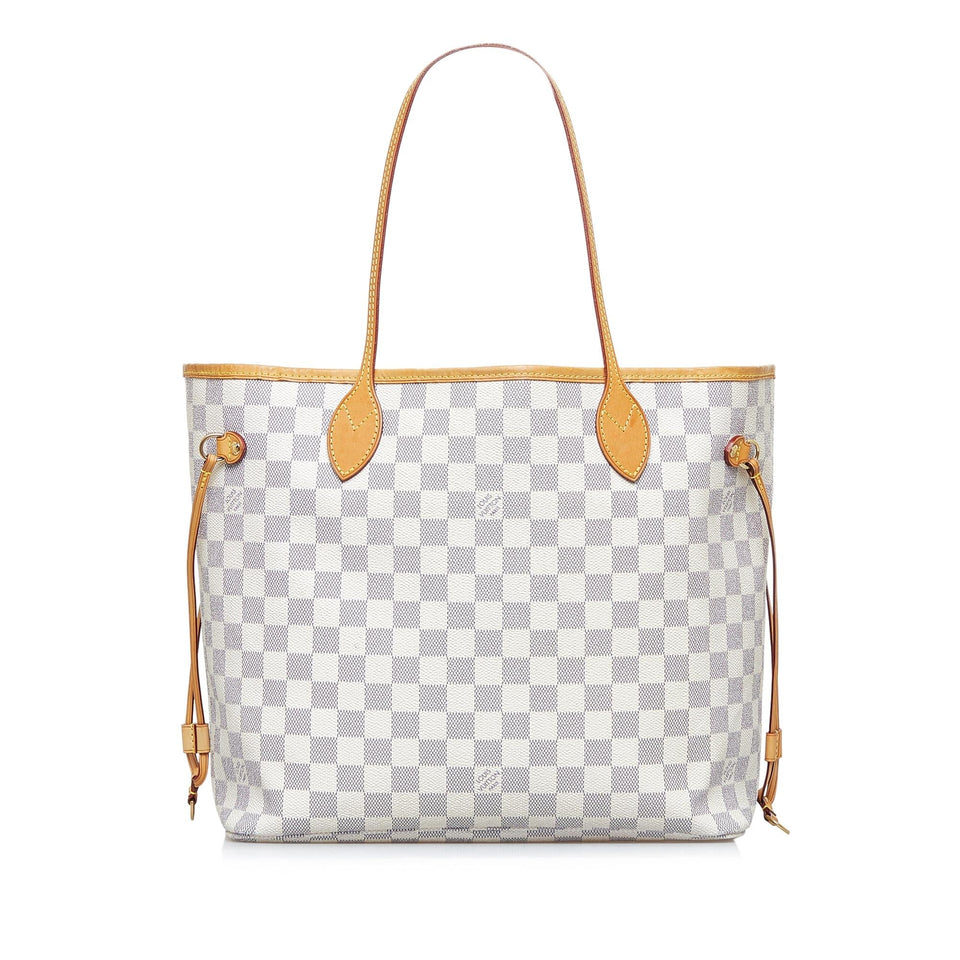 Louis Vuitton Damier Azur Neverfull MM (SHG-QmqcHY)