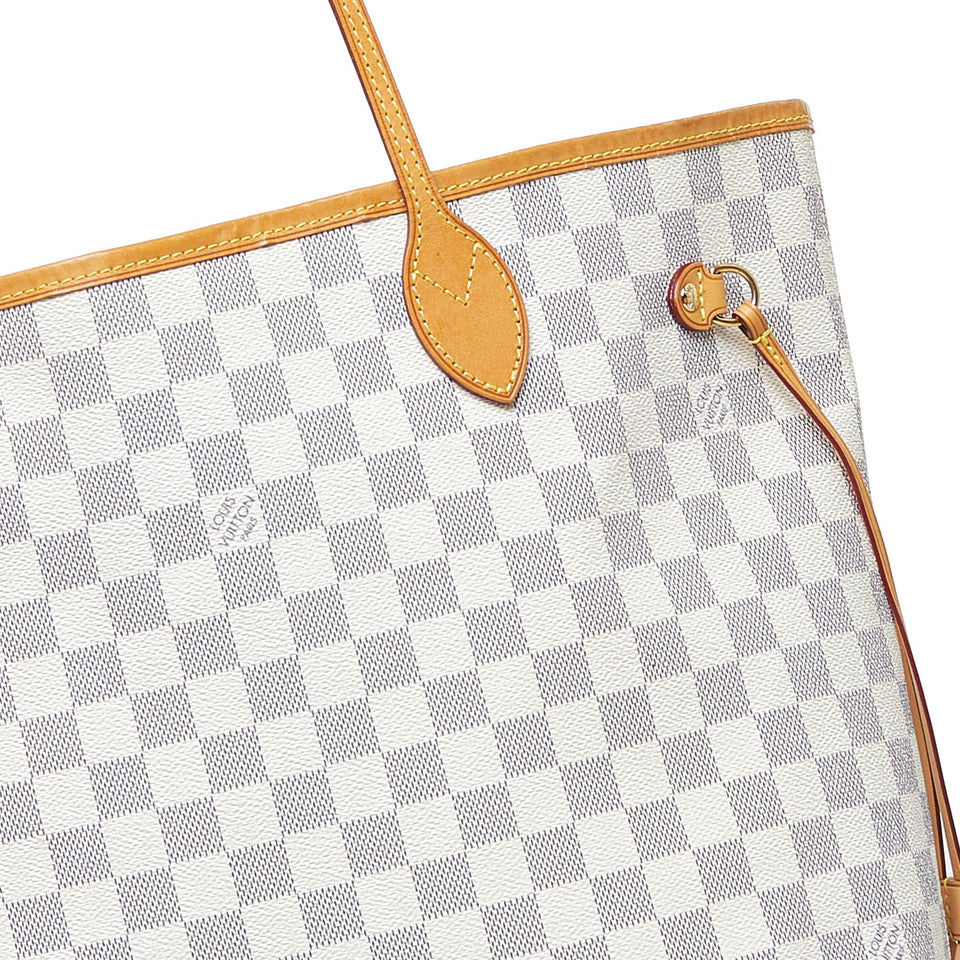 Louis Vuitton Damier Azur Neverfull MM (SHG-QmqcHY)