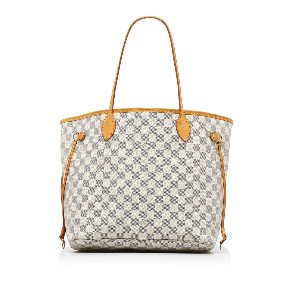 Louis Vuitton Damier Azur Neverfull MM (SHG-u11cM1)