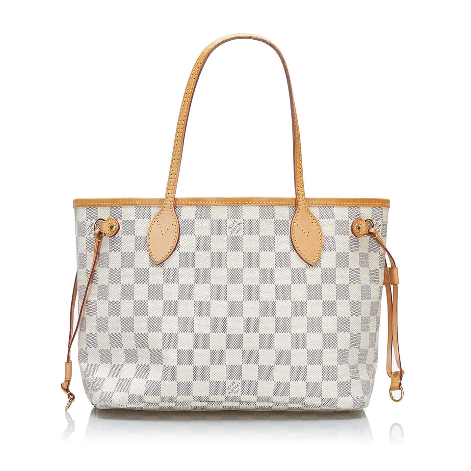 Louis Vuitton Damier Azur Neverfull PM (SHG-n5yGVf)
