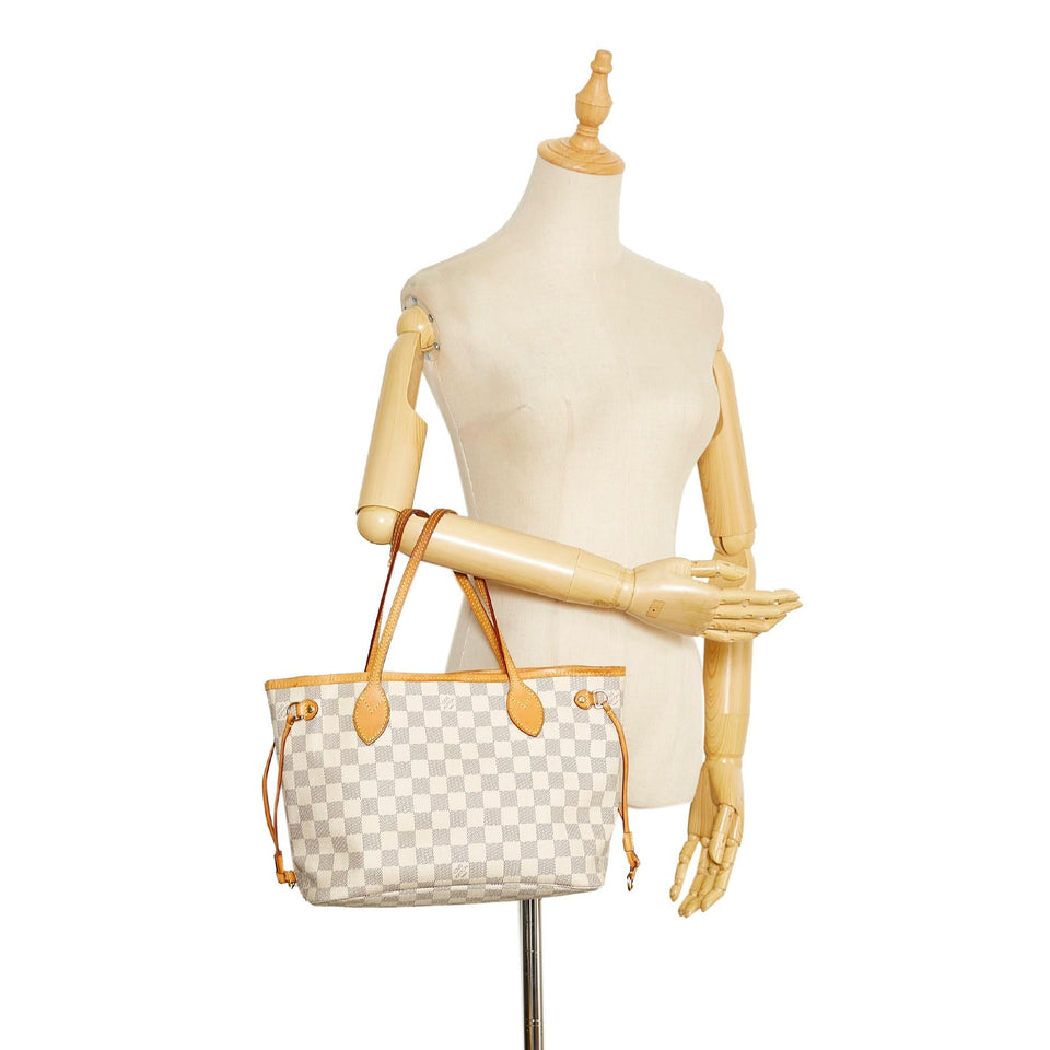 Louis Vuitton Damier Azur Neverfull PM (SHG-ZW1y3c)