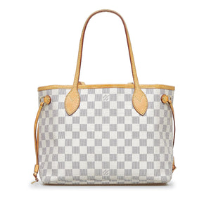 Louis Vuitton Damier Azur Neverfull PM (SHG-yKFV7A)