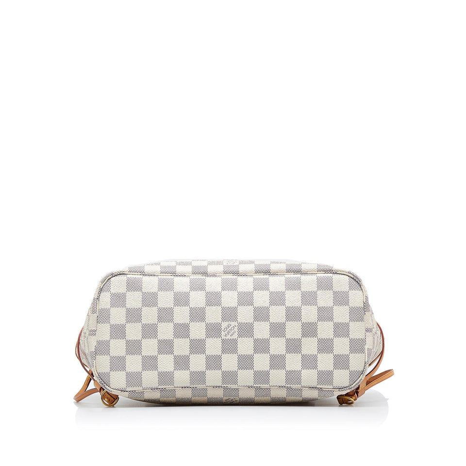 Louis Vuitton Damier Azur Neverfull PM (SHG-oQxg66)