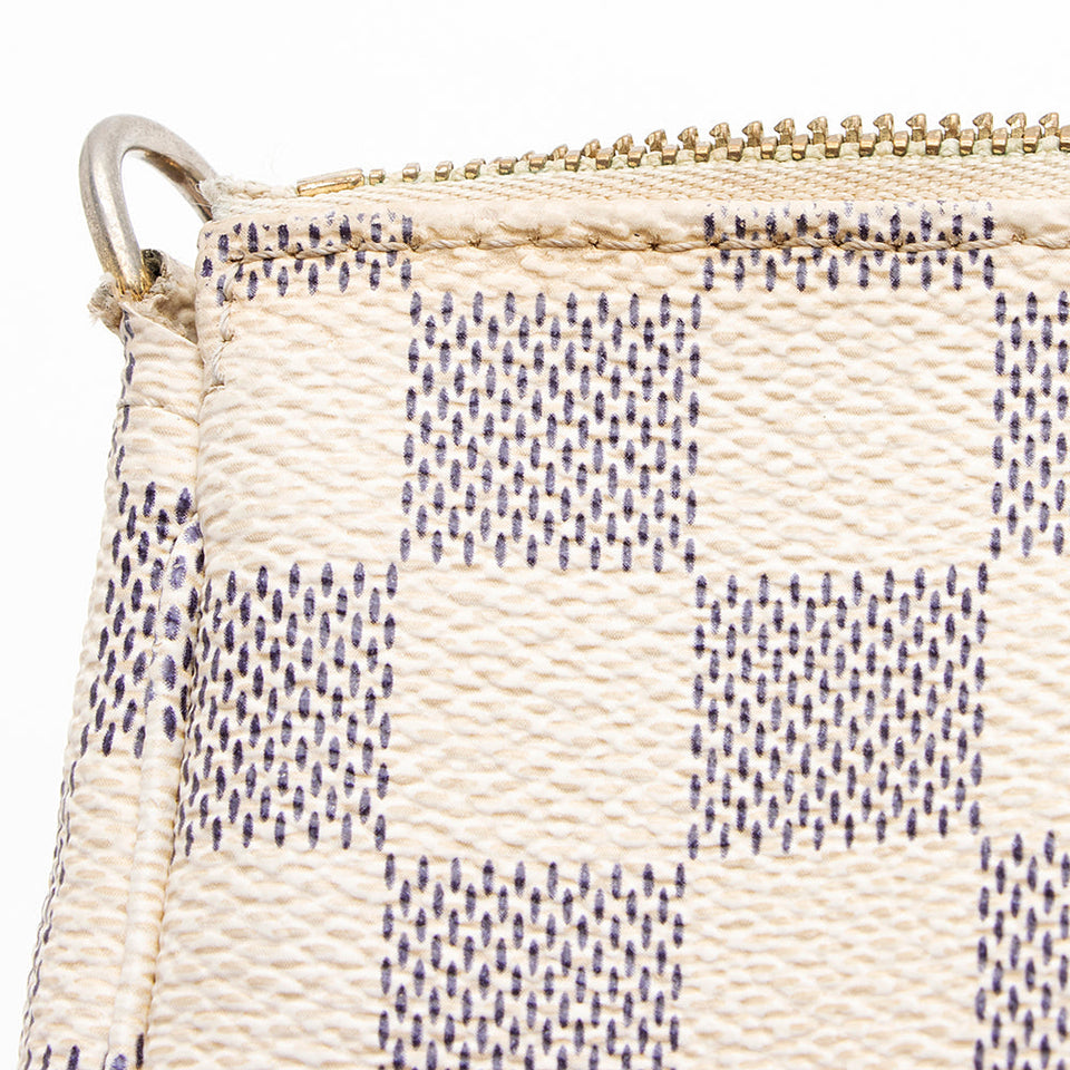 Louis Vuitton Damier Azur Pochette Accessoires - FINAL SALE (SHF-19120)