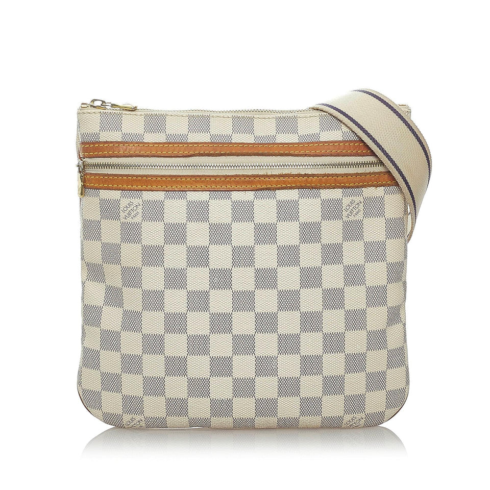 Louis Vuitton Damier Azur Pochette Bosphore (SHG-33370)