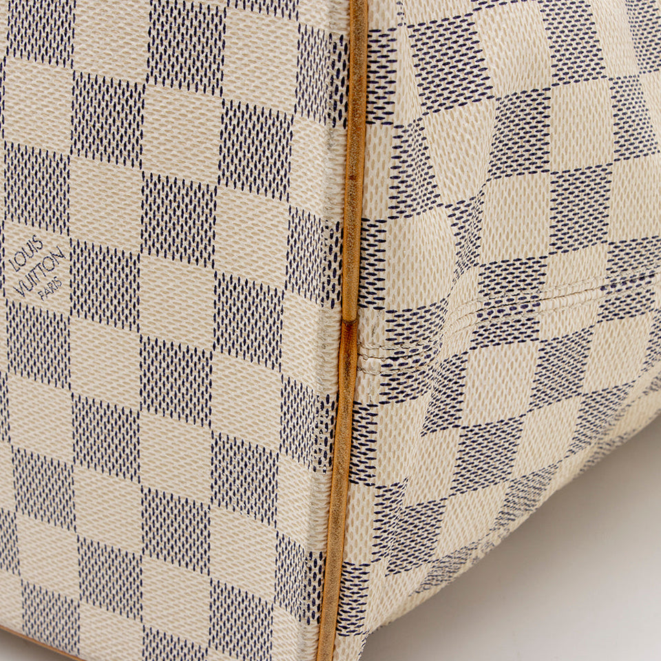 Louis Vuitton Damier Azur Saleya MM Tote (SHF-18131)