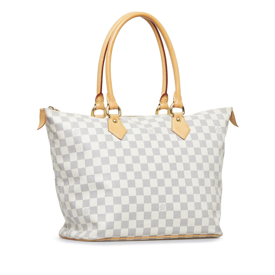 Louis Vuitton Damier Azur Saleya MM (SHG-PAB9zV)