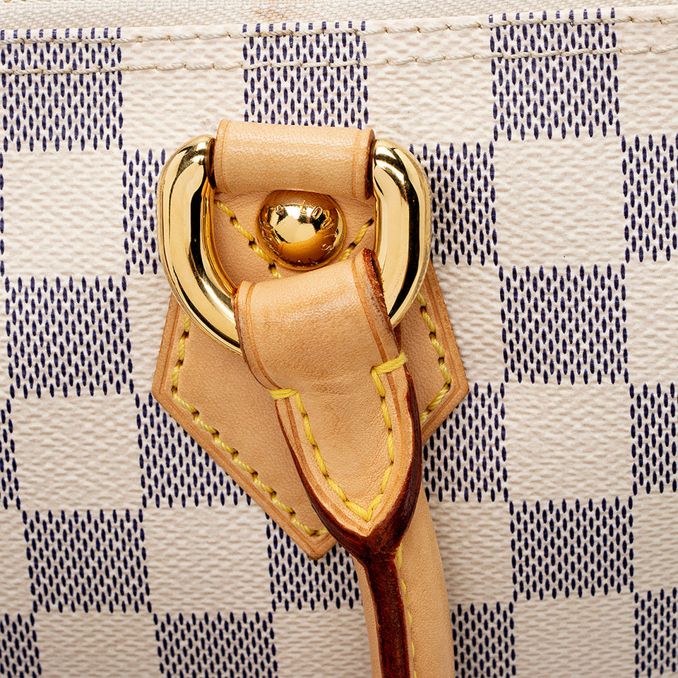 Louis Vuitton Damier Azur Saleya PM Tote (SHF-16884)