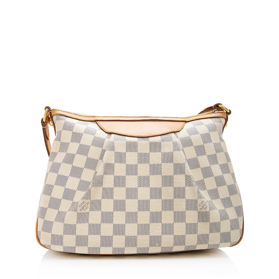 Louis Vuitton Damier Azur Siracusa PM Shoulder Bag (SHF-20012)