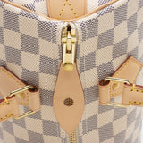 Louis Vuitton Damier Azur Speedy 25 Satchel (SHF-mICLk2)