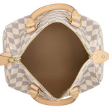 Louis Vuitton Damier Azur Speedy 25 Satchel (SHF-mICLk2)