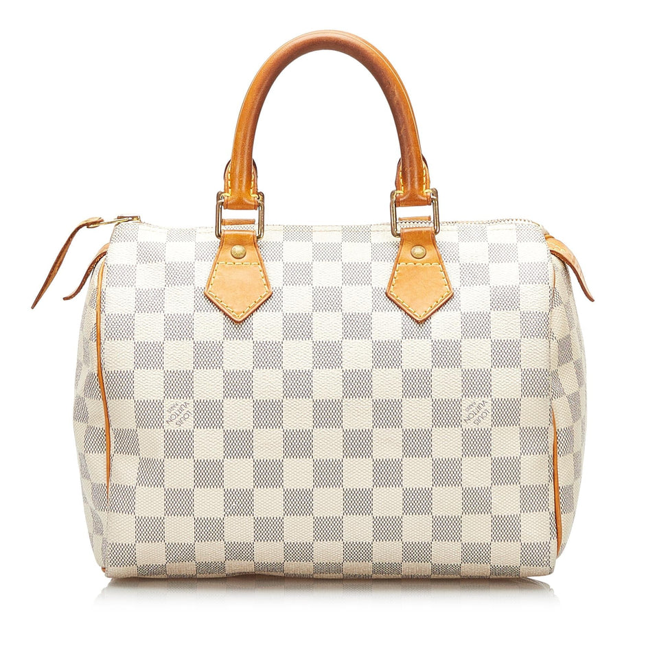 Louis Vuitton Damier Azur Speedy 25 (SHG-35879)
