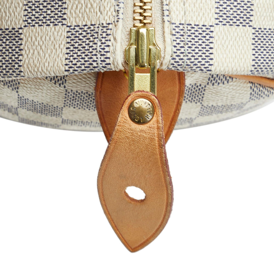 Louis Vuitton Damier Azur Speedy 25 (SHG-5tZIgs)