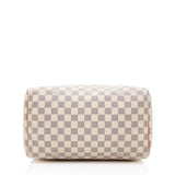 Louis Vuitton Damier Azur Speedy 30 Satchel (SHF-18643)