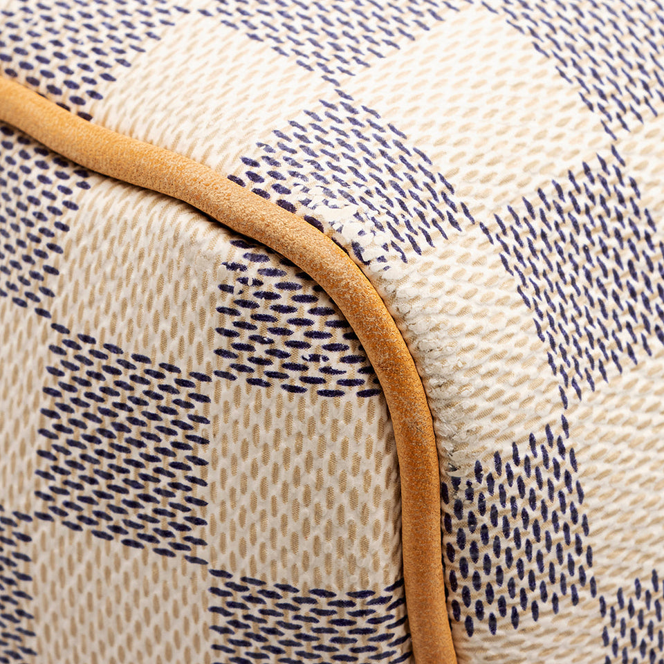Louis Vuitton Damier Azur Speedy 30 Satchel (SHF-20907)