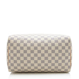 Louis Vuitton Damier Azur Speedy 30 Satchel (SHF-21706)