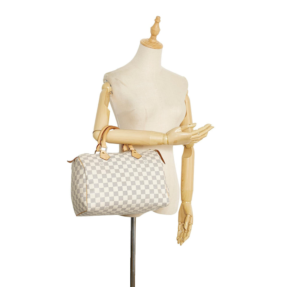 Louis Vuitton Damier Azur Speedy 30 (SHG-Z6sOlM)