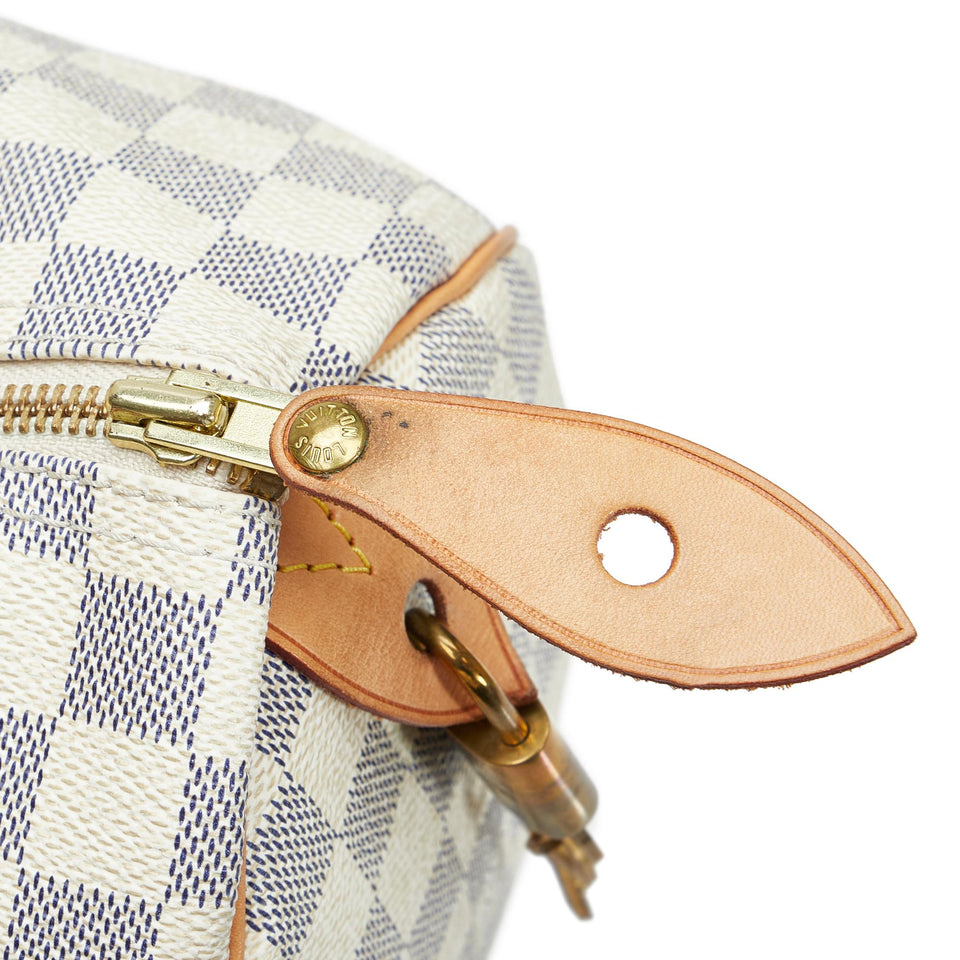 Louis Vuitton Damier Azur Speedy 30 (SHG-nk4p6s)
