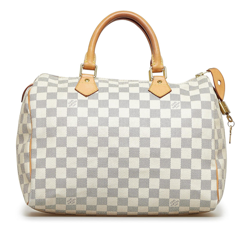 Louis Vuitton Damier Azur Speedy 30 (SHG-nk4p6s)