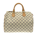Louis Vuitton Damier Azur Speedy 30 (SHG-xa6545)