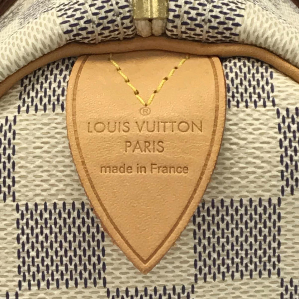 Louis Vuitton Damier Azur Speedy 30 (SHG-xa6545)
