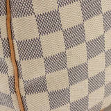 Louis Vuitton Damier Azur Speedy 35 Satchel (SHF-Sjma9Y)