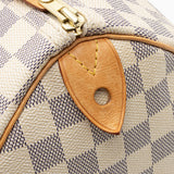 Louis Vuitton Damier Azur Speedy 35 Satchel (SHF-Sjma9Y)