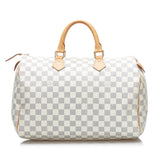 Louis Vuitton Damier Azur Speedy 35 (SHG-tygh9g)