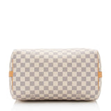 Louis Vuitton Damier Azur Speedy Bandouliere 30 Satchel (SHF-HJLROz)