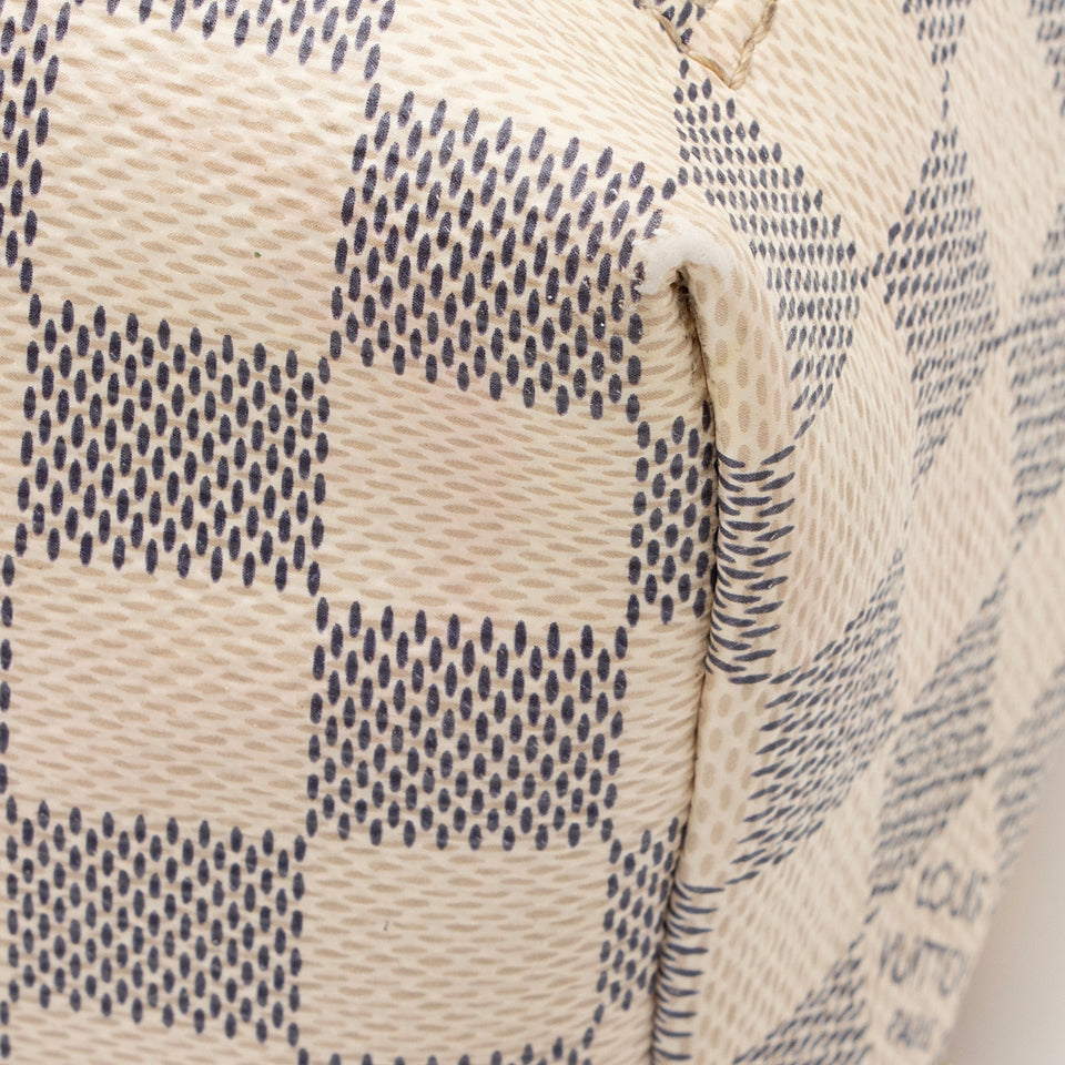 Louis Vuitton Damier Azur Sperone BB Backpack (SHF-22843)